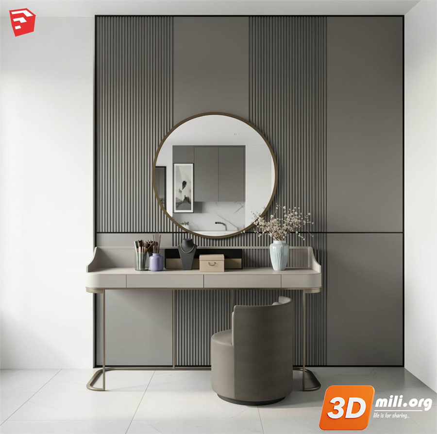 Dressing Table Skp Files 